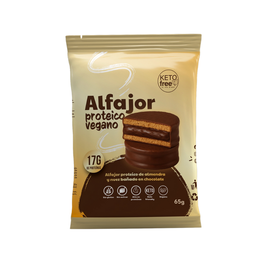 Alfajor Proteico Vegano