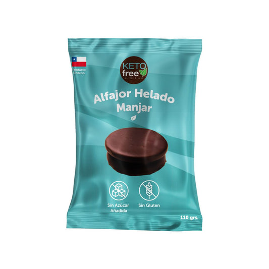 Alfajor helado Keto Manjar (SOLO PARA RM)