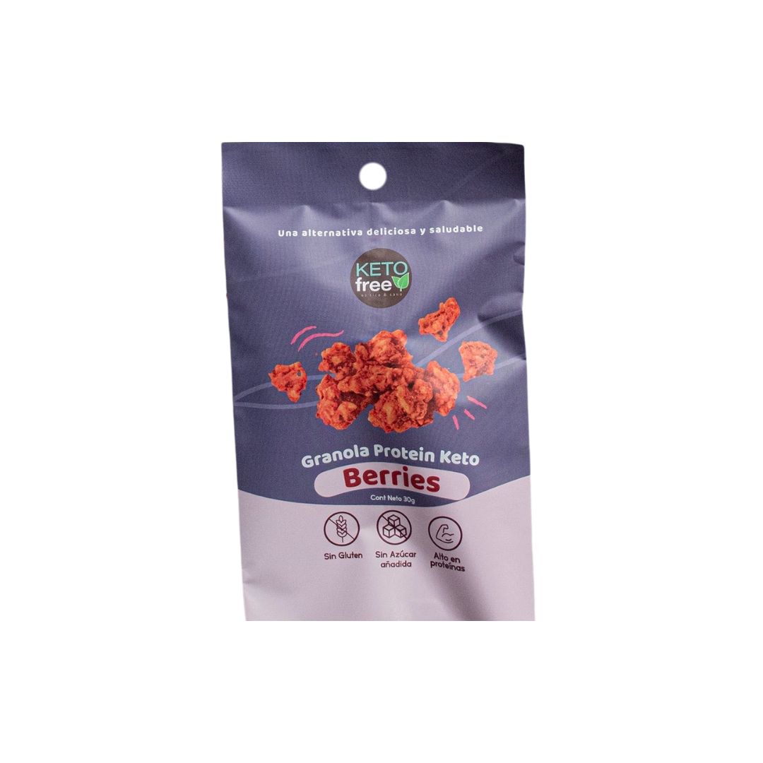 Granola Keto de Berries
