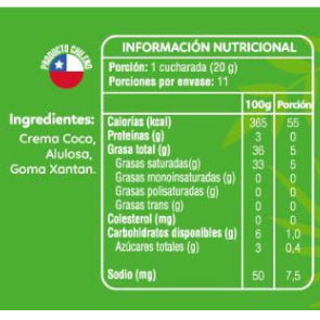 Dulce de coco Keto Vegano